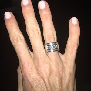 Tiffany & Co Atlas Ring - Sterling Silver